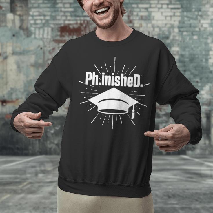PhinisheD PhD Graduation Doctor Of Philosophy Unisex Sweatshirt