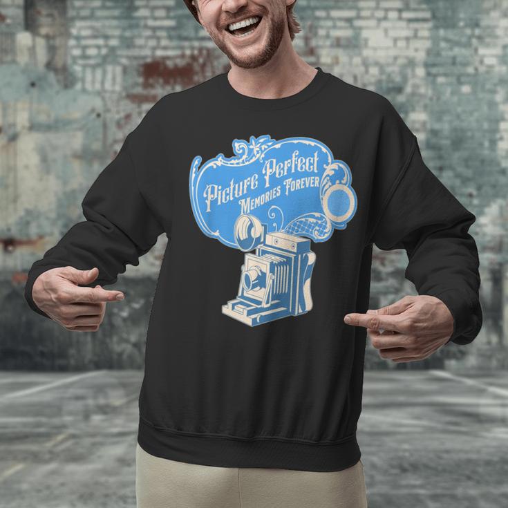 Picture Perfect Memories Forever Vintage Camera Nostalgia Unisex Sweatshirt Picture Perfect Memories Forever Vintage Camera Nostalgia Unisex Sweatshirt