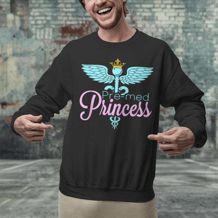 Pre-Med Women Pre Med Princess Graduation Unisex Sweatshirt