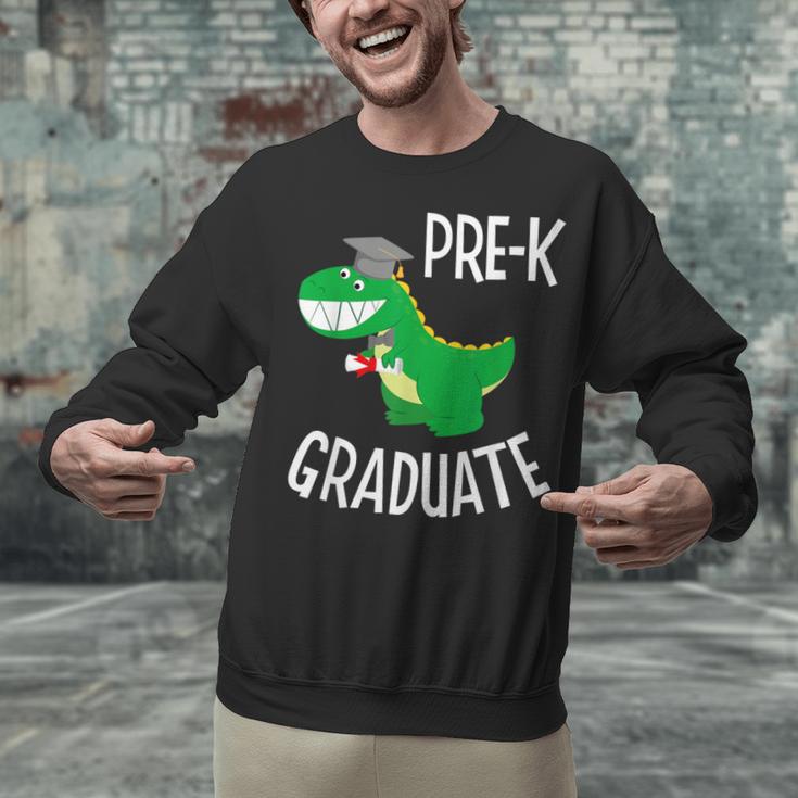 Preschool Graduation Preschooler Dinosaur Pre-K Dino Kids Unisex Sweatshirt