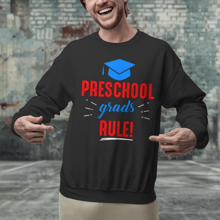 Preschooler Graduation Grad Cap Preschool Grads Rule Unisex Sweatshirt