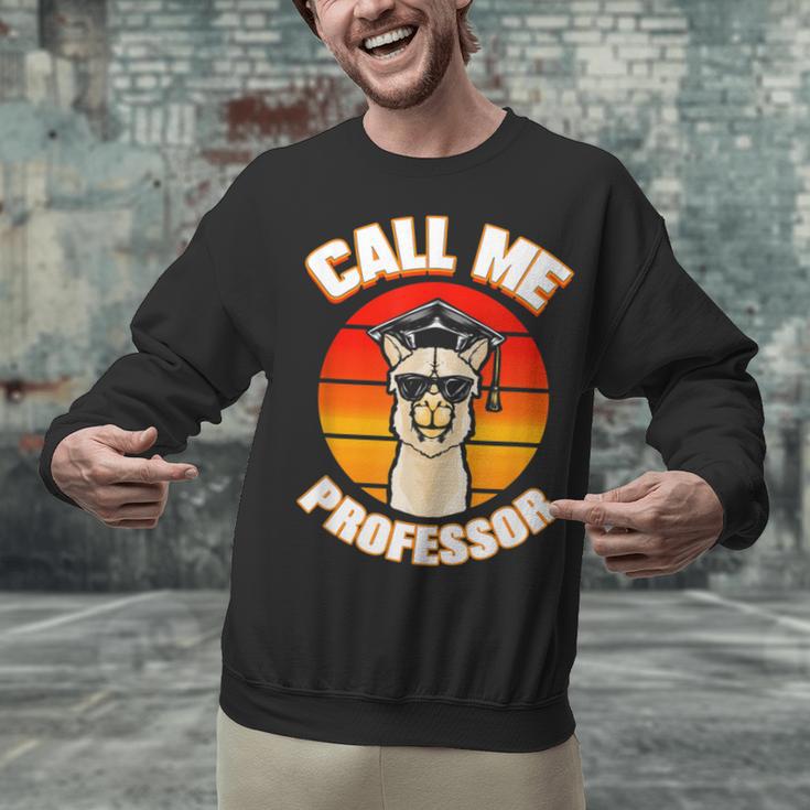 Professor Graduation For PhD Degree Doctor University Unisex Sweatshirt