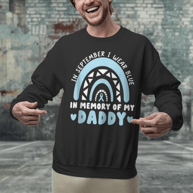 Prostate Cancer In Memory Of My Daddy Prostate Cancer Unisex Sweatshirt