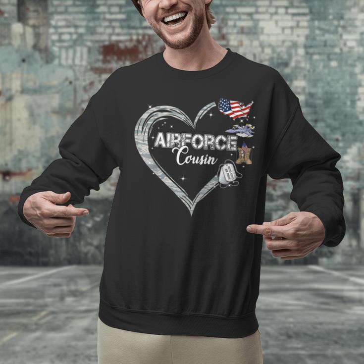 Proud Air Force Cousin Air Force Graduation Cousin USAF Unisex Sweatshirt