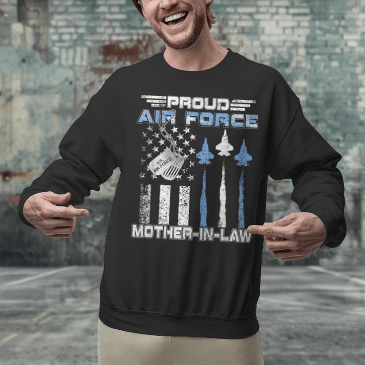 Proud Air Force Mother-In-Law US Air Force Graduation Unisex Sweatshirt