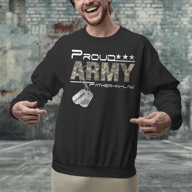 Proud Army Father-In-Law US Army Graduation Father-In-Law Unisex Sweatshirt