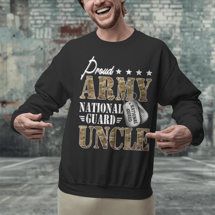 Proud Army National Guard Uncle National Guard Graduation Unisex Sweatshirt