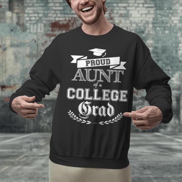 Proud Aunt Of a College Grad 2019 Family Graduation Shirt Unisex Sweatshirt