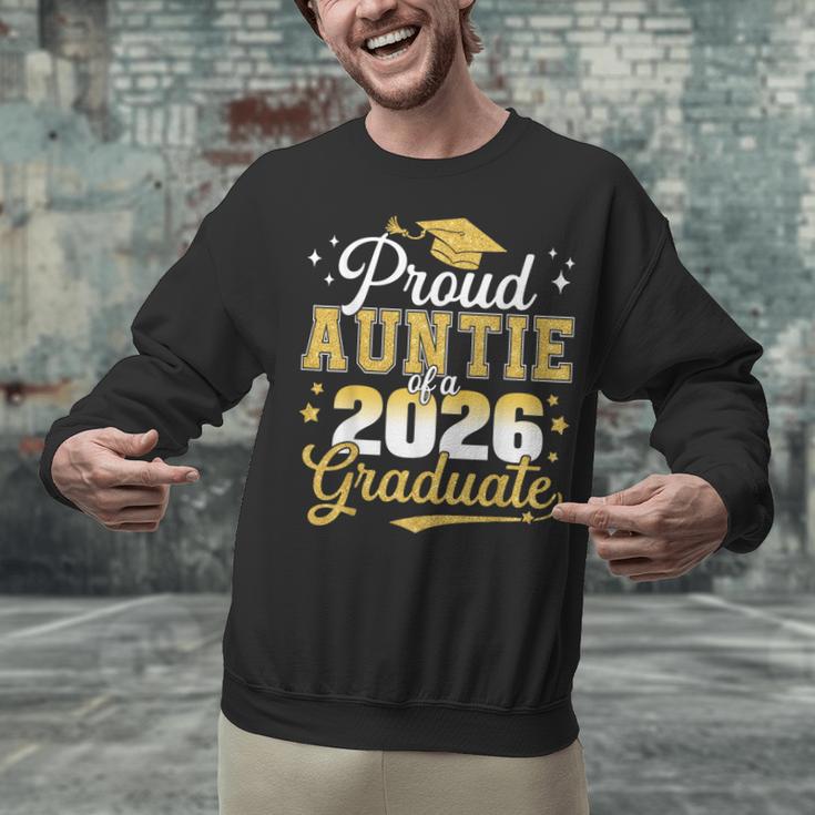 Proud Auntie Of a Class Of 2026 Graduate Senior Graduation Unisex Sweatshirt