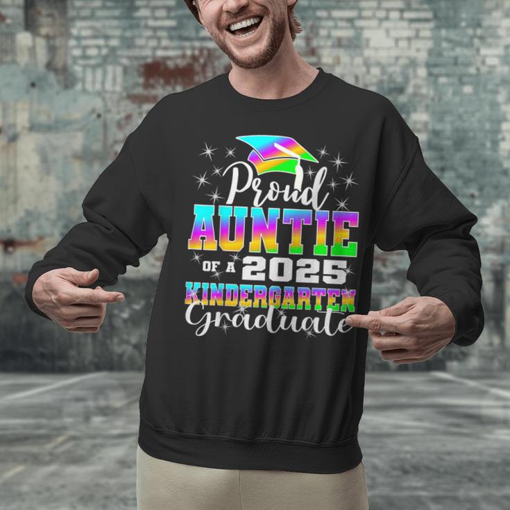 Proud Auntie Of Kindergarten Graduate 2025 Graduation Auntie Unisex Sweatshirt