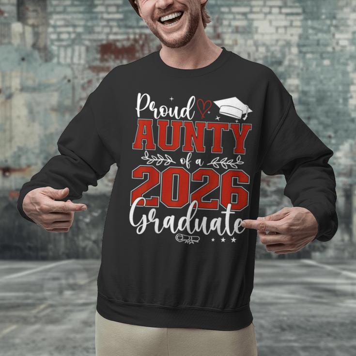 Proud Aunty Of a Class Of 2026 Graduate Senior Graduation Unisex Sweatshirt