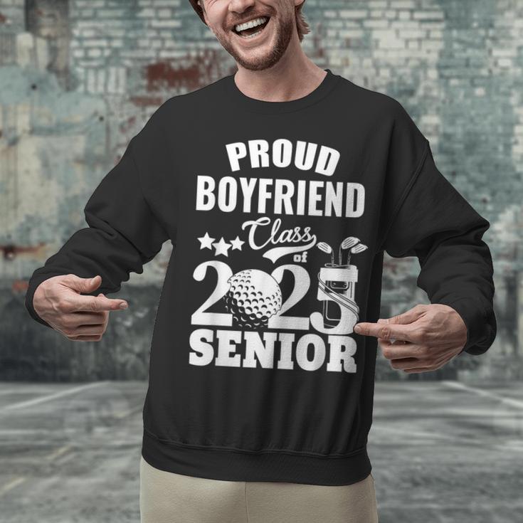 Proud Boyfriend Class Of 2025 Graduation Senior 2025 Golf Unisex Sweatshirt