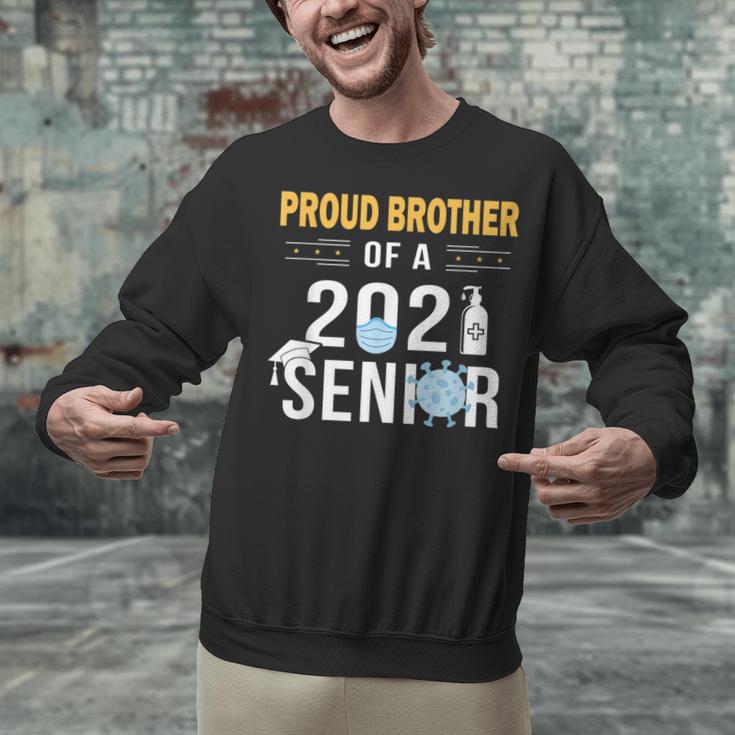 Proud Brother Of a 2021 Senior Shirt Graduation Unisex Sweatshirt