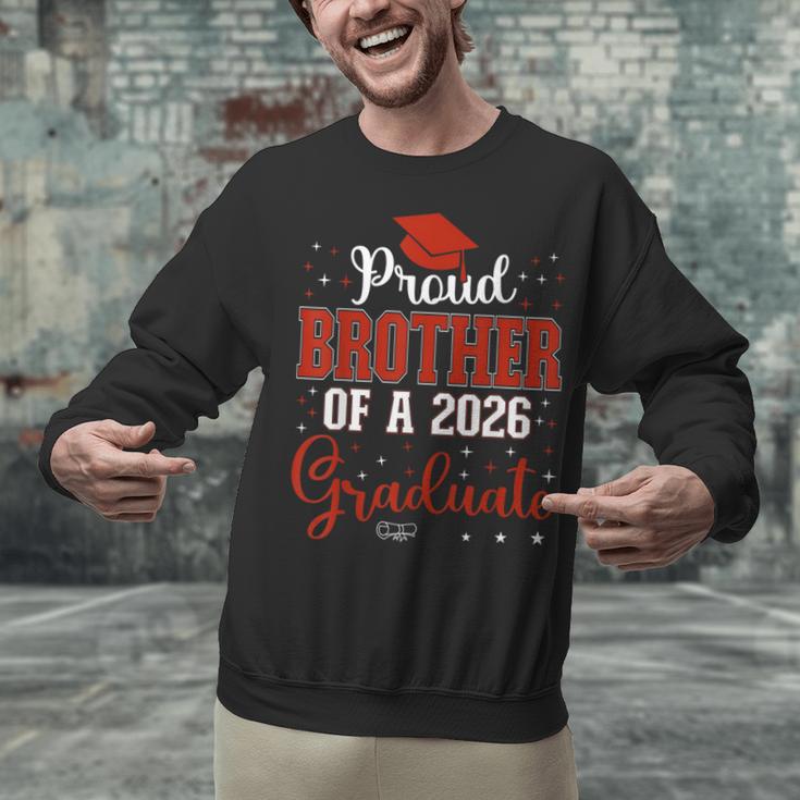 Proud Brother Of a Class Of 2026 Graduate For Graduation Unisex Sweatshirt