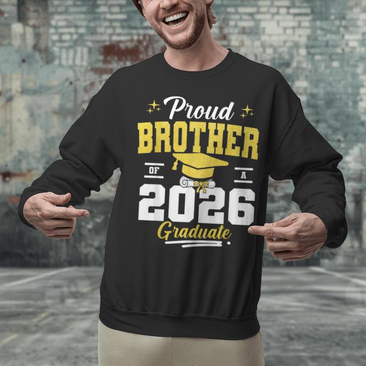 Proud Brother Of a Class Of 2026 Graduate Senior Graduation Unisex Sweatshirt