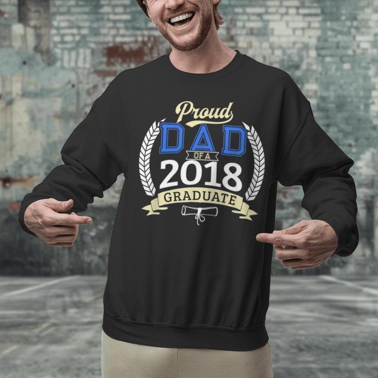 Proud Dad Of A 2018 Graduate Shirt Graduation Grad Unisex Sweatshirt