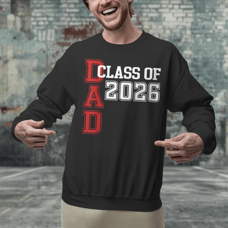 Proud Dad Of A 2026 Graduate Grad Senior Father Graduation Unisex Sweatshirt