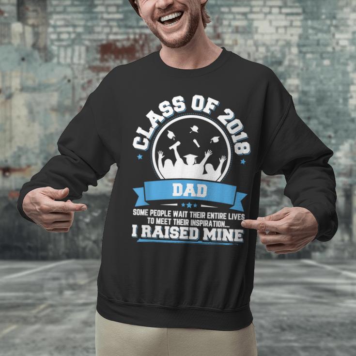 Proud Dad Of A Class Of 2018 Graduate TShirt Graduation Unisex Sweatshirt