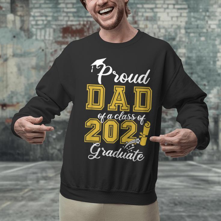 Proud Dad Of a Class Of 2021 Graduate Graduation Senior 2021 Unisex Sweatshirt