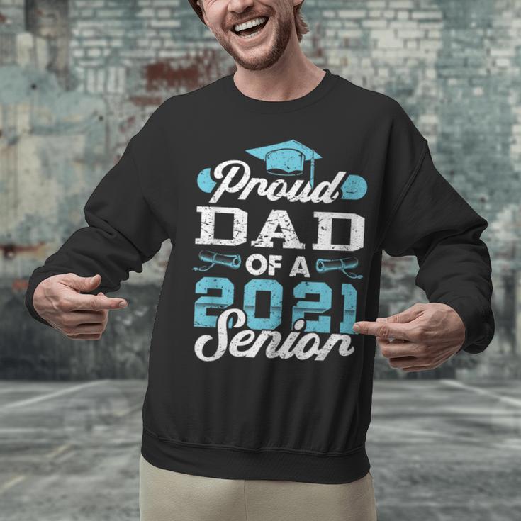 Proud Dad Of a Class Of 2021 Senior Graduate Graduation Unisex Sweatshirt