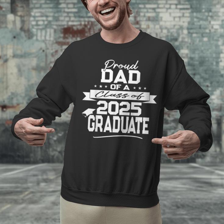 Proud Dad Class Of 2025 Graduate Graduation Ceremony Unisex Sweatshirt