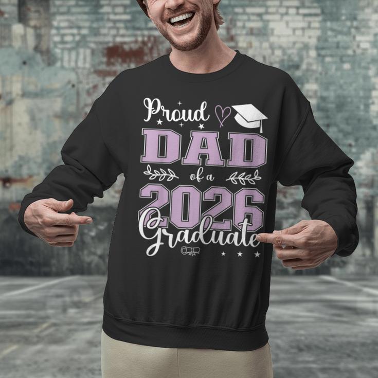 Proud Dad Of a Class Of 2026 Graduate For Graduation Unisex Sweatshirt