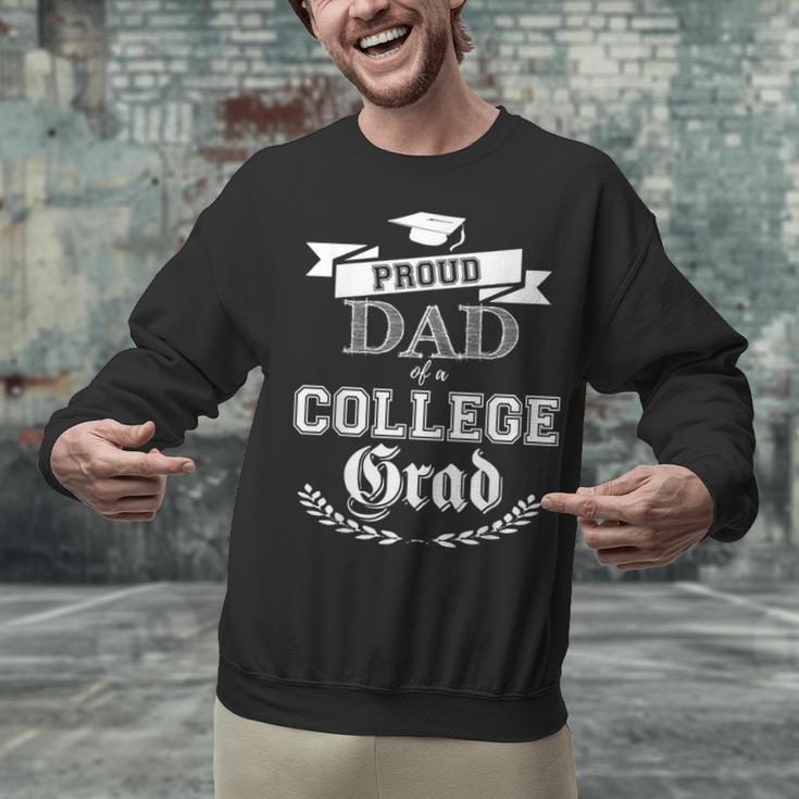 Proud Dad Of a College Grad 2019 Family Graduation Shirt Unisex Sweatshirt