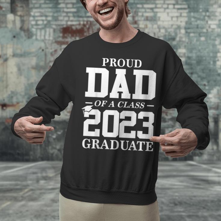 Proud Dad Graduation Senior 23 Grad Class Of 2023 Unisex Sweatshirt