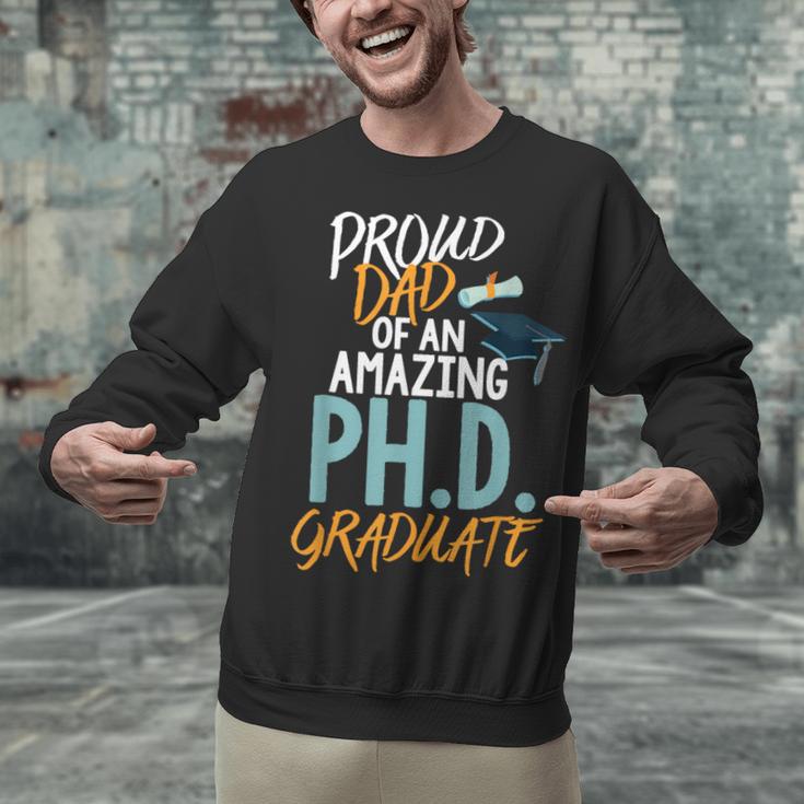 Proud Dad PhD Doctoral Graduation Doctorate Degree EdD PsyD Unisex Sweatshirt