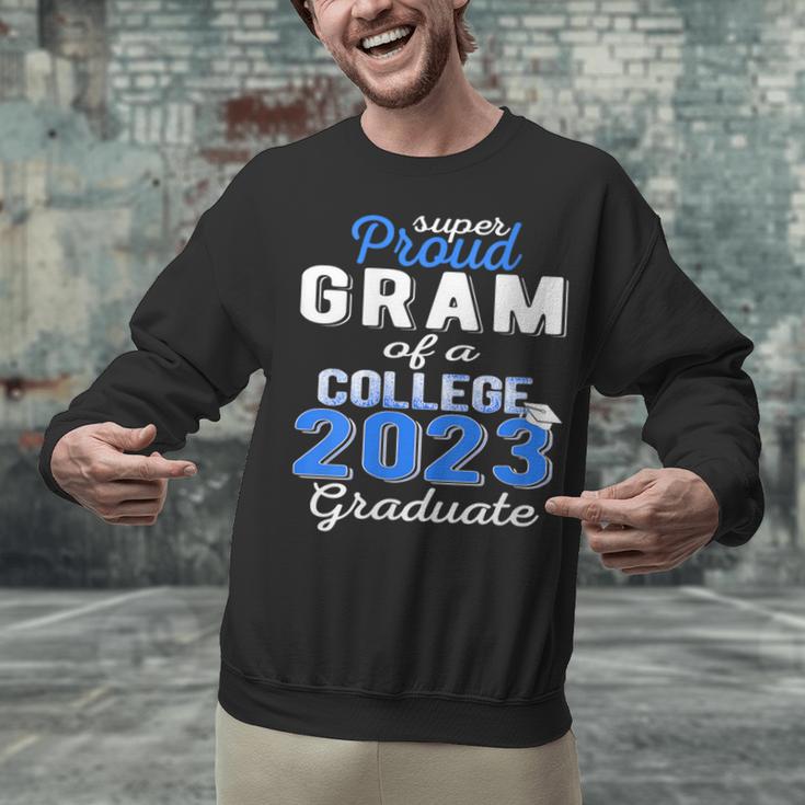 Proud Gram Of 2023 College Graduate Family 23 Graduation Unisex Sweatshirt