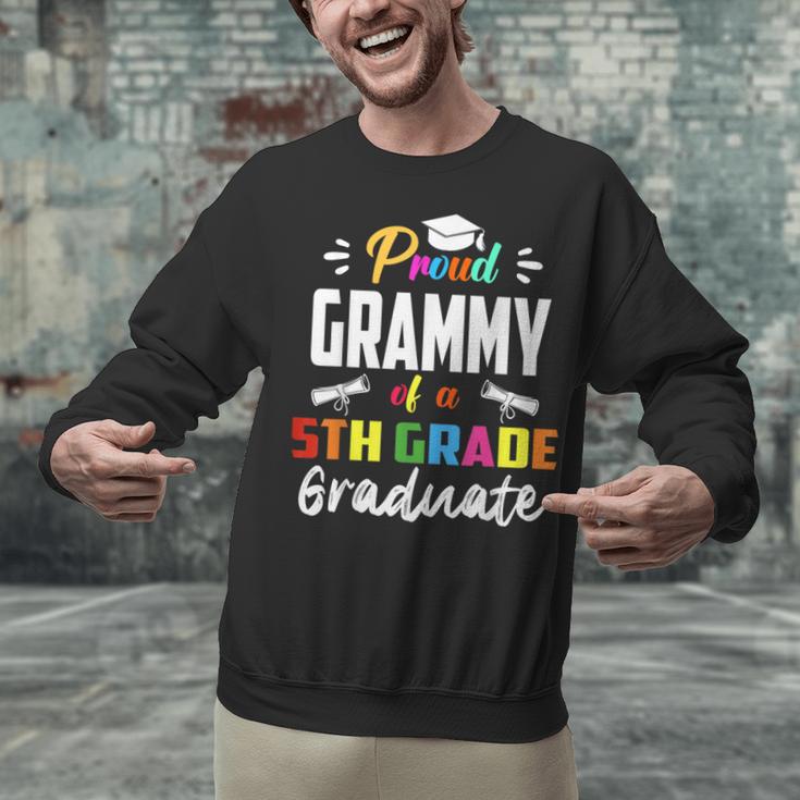 Proud GRAMMY Of A 5th Grade Graduate Graduation 2024 Senior Unisex Sweatshirt