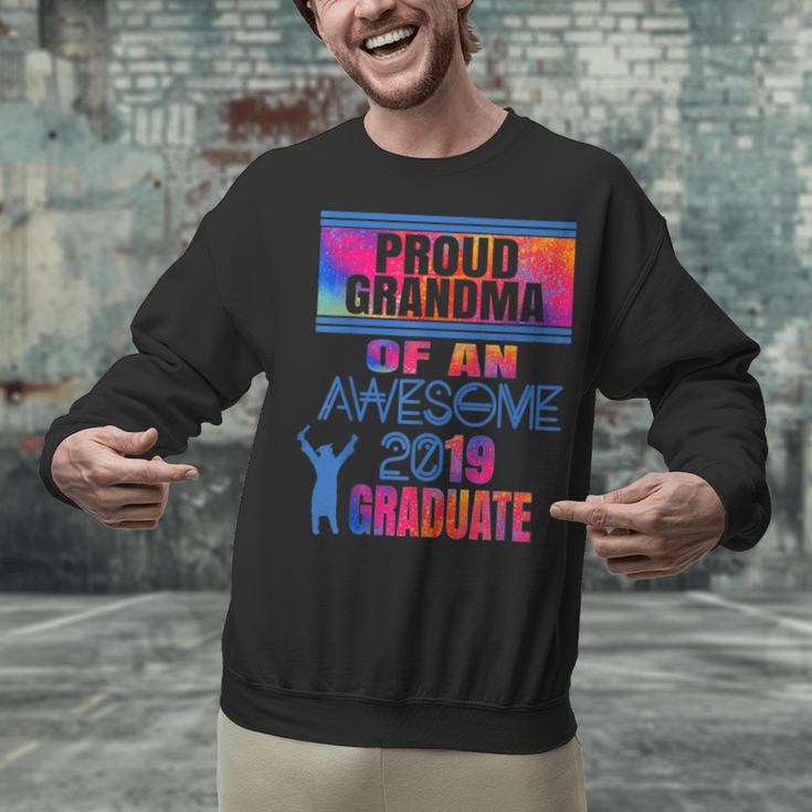 Proud Grandma Of A 2019 Graduate Senior Class Graduation Unisex Sweatshirt