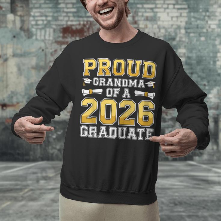 Proud Grandma Of A 2026 Graduate Shirt Class 2026 Graduation Unisex Sweatshirt
