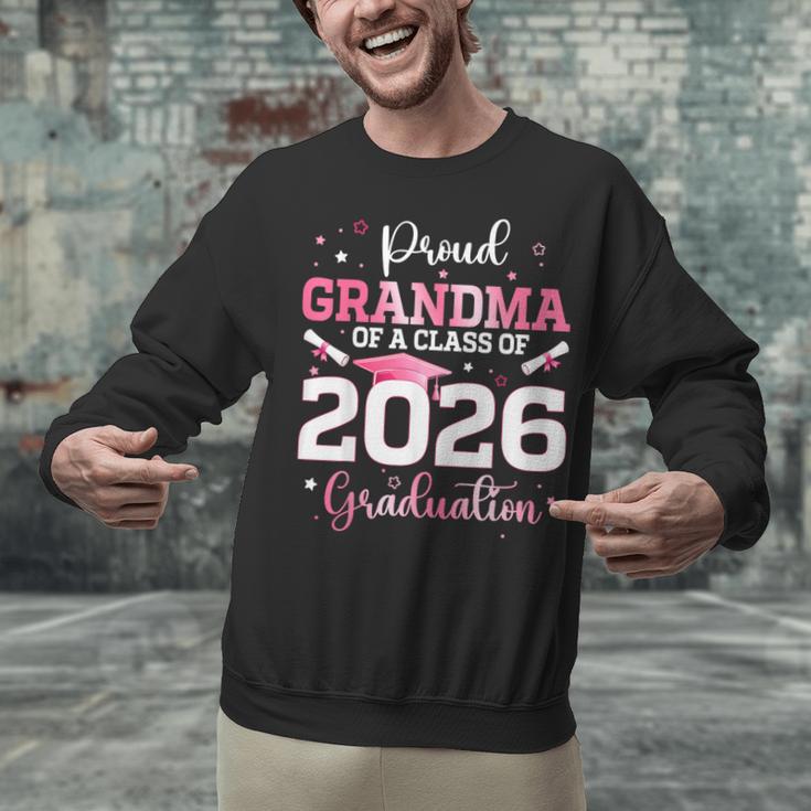 Proud Grandma Of A 2026 Senior Class Of 2026 Graduation Unisex Sweatshirt