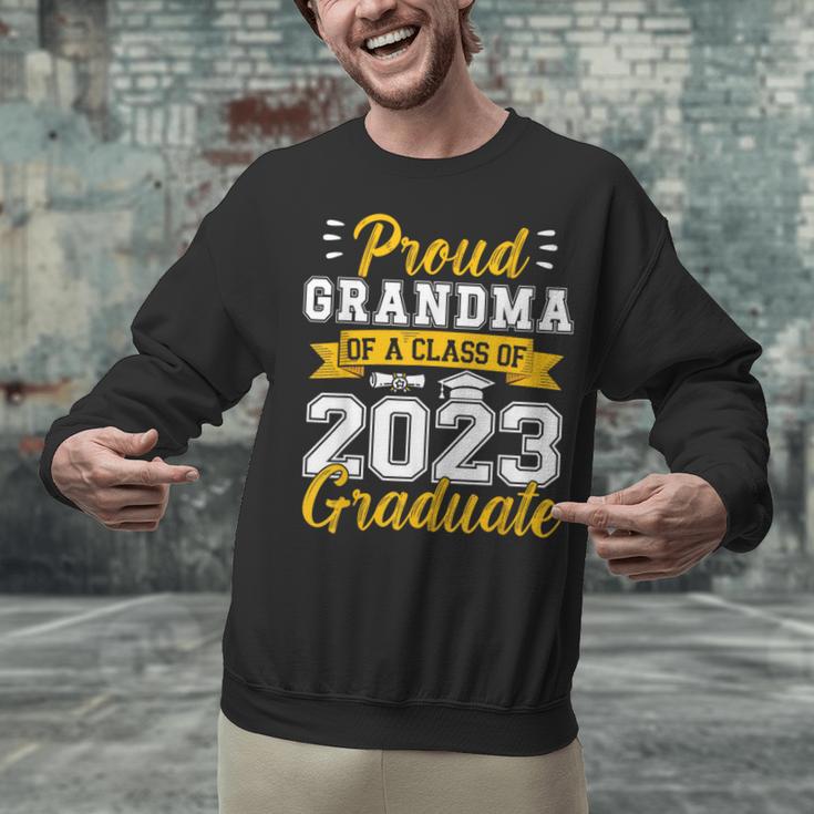 Proud Grandma Of a Class Of 2023 Graduate Senior Graduation Unisex Sweatshirt