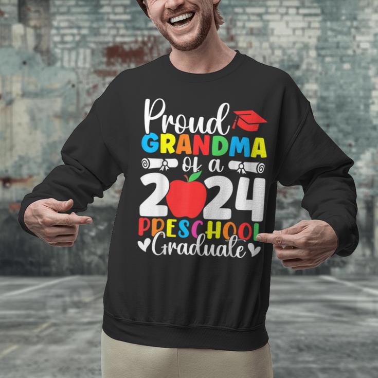 Proud Grandma Of Class Of 2024 Preschool Graduate Graduation Unisex Sweatshirt