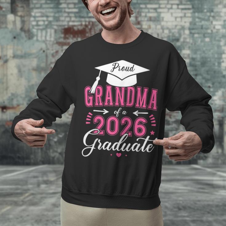 Proud Grandma Of a Class Of 2026 Graduate For Graduation Unisex Sweatshirt