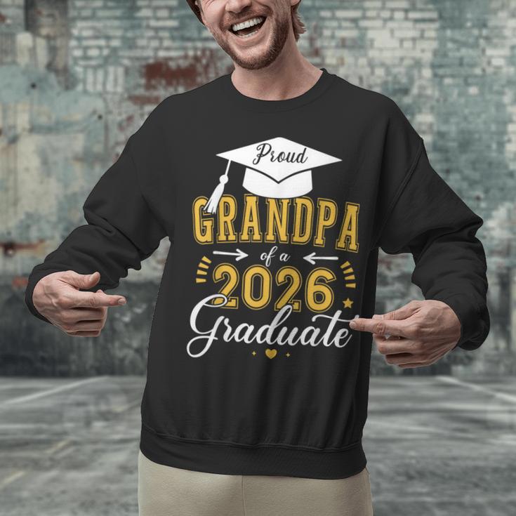 Proud Grandpa Of a Class Of 2026 Graduate For Graduation Unisex Sweatshirt