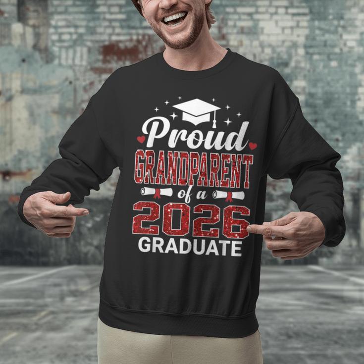 Proud Grandparent Of A 2026 Graduate Class Of Graduation Unisex Sweatshirt