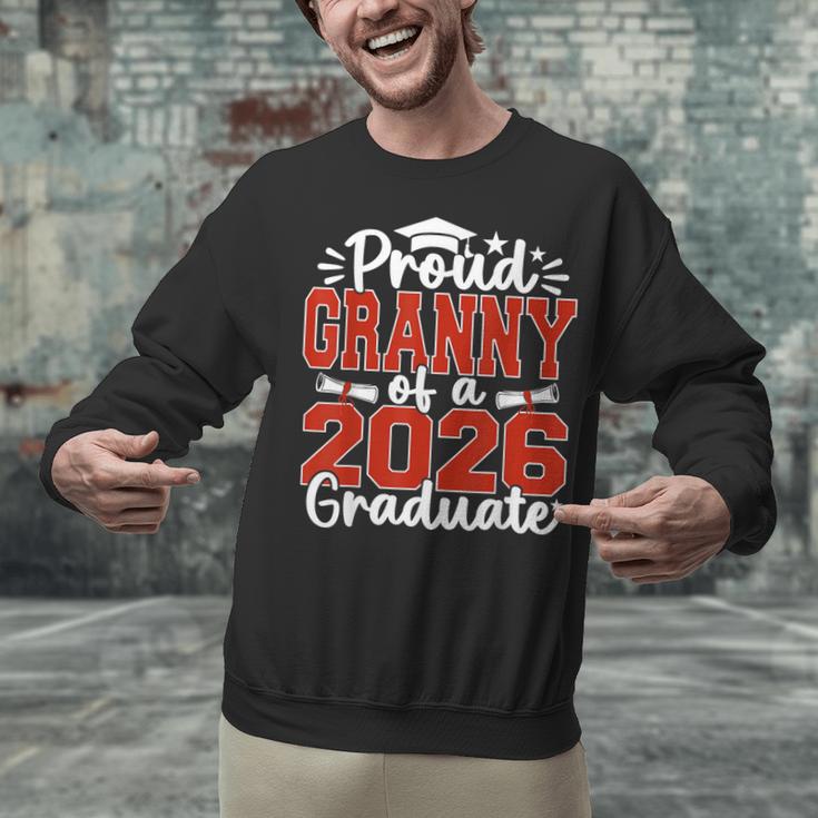 Proud Granny Of A Class Of 2026 Graduate Senior Graduation Unisex Sweatshirt