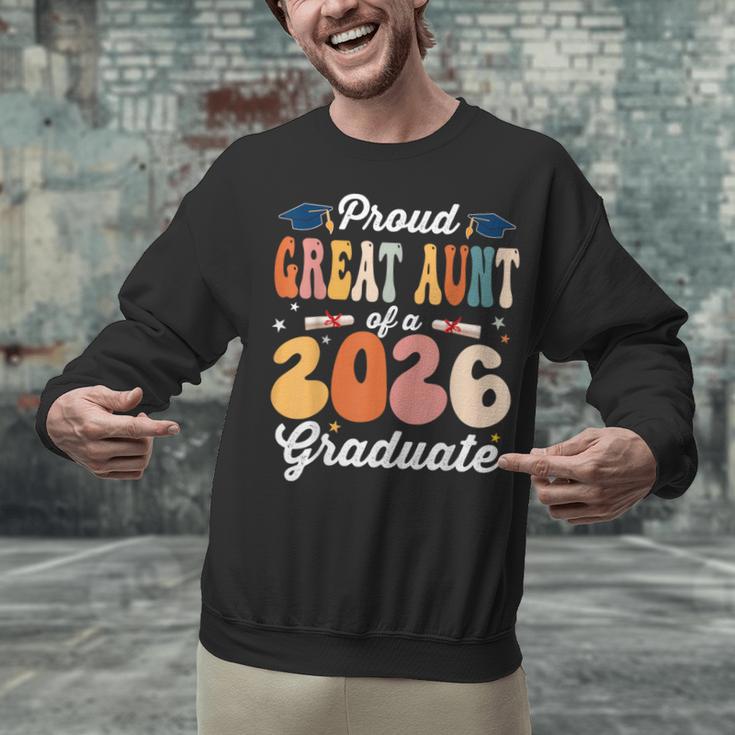 Proud Great Aunt Of a Class Of 2026 Graduate Graduation Unisex Sweatshirt