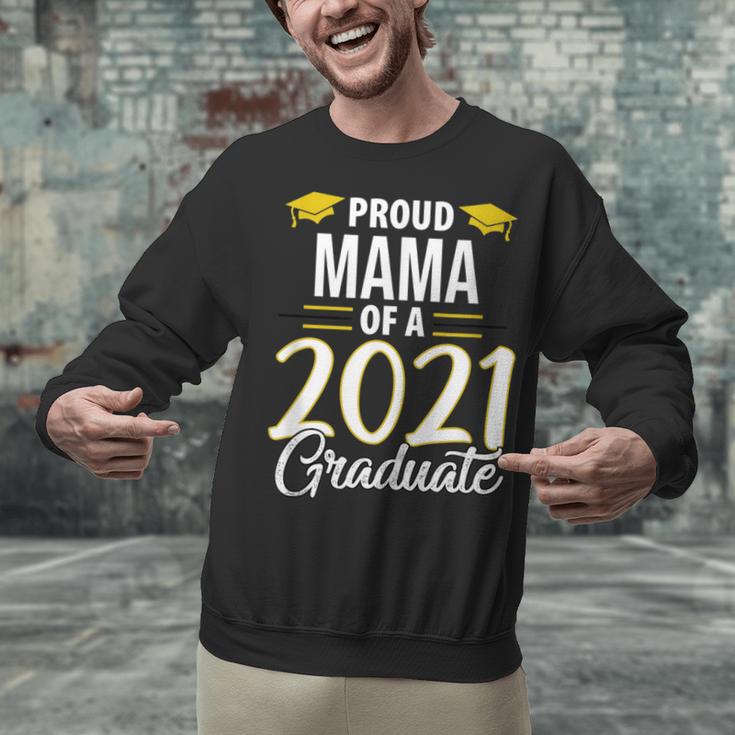 Proud Mama Of A 2021 Graduate Graduation Clothes MBA PhD Unisex Sweatshirt