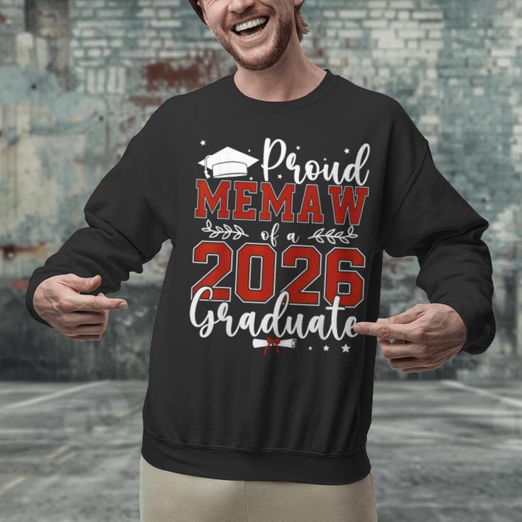 Proud Memaw Of a Class Of 2026 Graduate For Graduation Unisex Sweatshirt