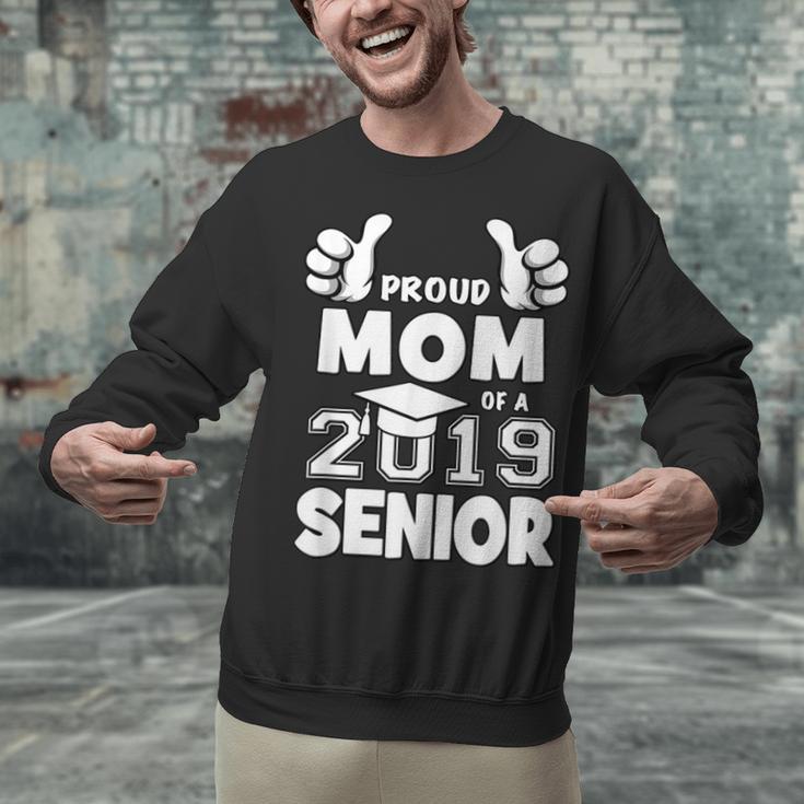 Proud Mom Of A 2019 Senior School Graduation Shirt Unisex Sweatshirt