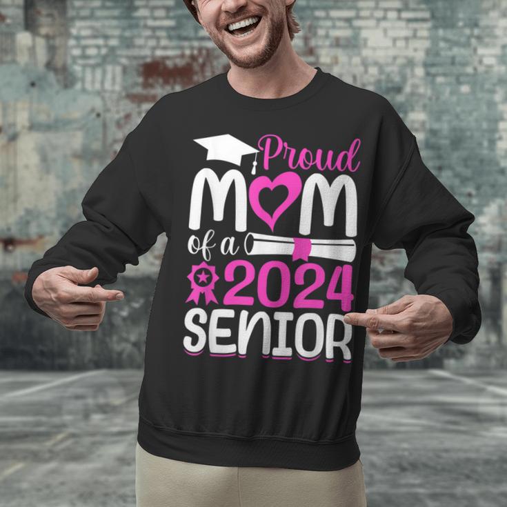 Proud Mom Of A 2024 Senior Graduation Unisex Sweatshirt Proud Mom Of A 2024 Senior Graduation Unisex Sweatshirt