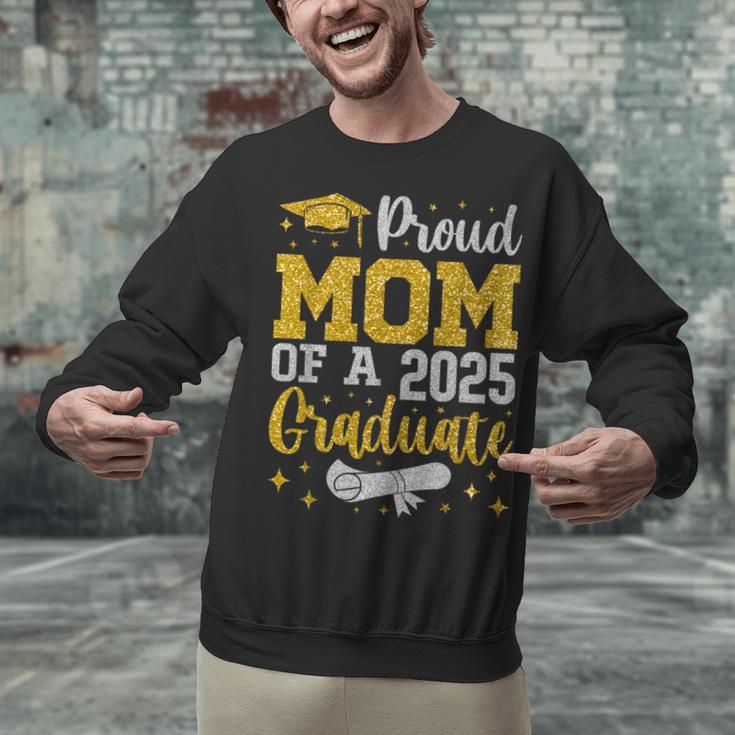 Proud Mom Of A 2025 Graduate Senior Class Of 2025 Graduation Unisex Sweatshirt