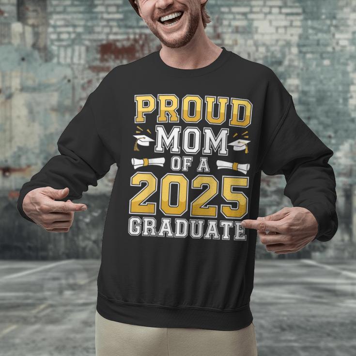 Proud Mom Of A 2025 Graduate Shirt Class Of 2025 Graduation Unisex Sweatshirt
