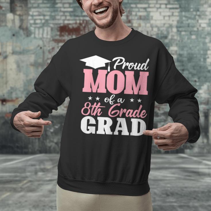 Proud Mom Of An Awesome 8th Grade Graduate 2026 Graduation Unisex Sweatshirt