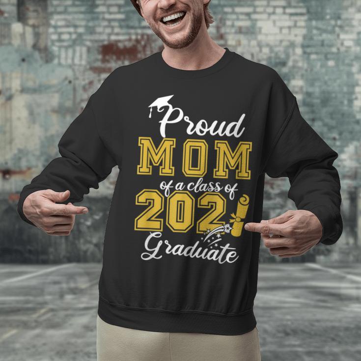 Proud Mom Of a Class Of 2021 Graduate Graduation Senior 2021 Unisex Sweatshirt