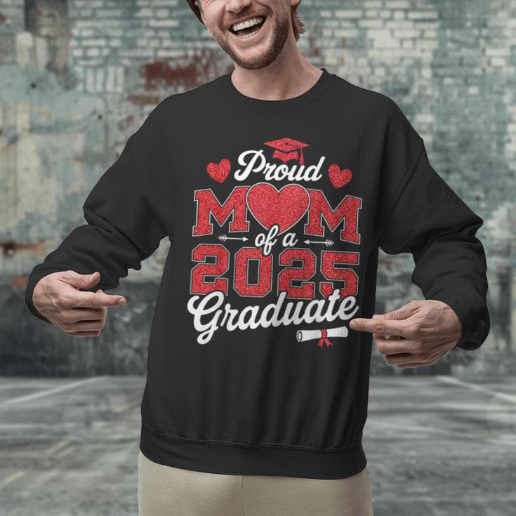 Proud Mom Of a Class Of 2025 Graduate Senior Graduation Unisex Sweatshirt